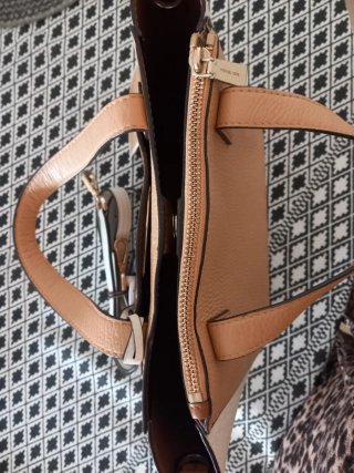 Bolso Michael Kors Beige y Marrón
