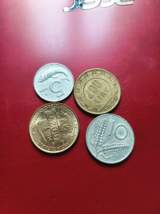 Lote 250g Monedas Italia