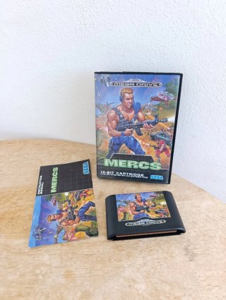 Mercs Mega Drive Sega megadrive videojuego