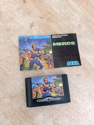 Mercs Mega Drive Sega megadrive videojuego