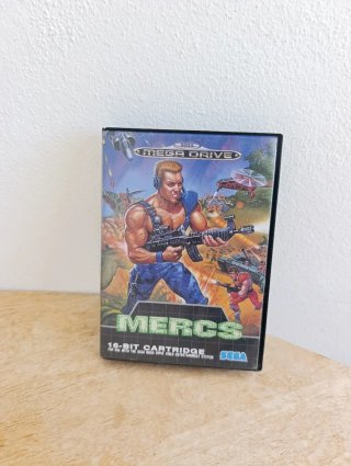 Mercs Mega Drive Sega megadrive videojuego