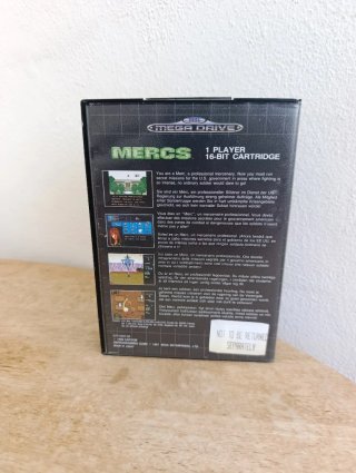 Mercs Mega Drive Sega megadrive videojuego