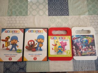Lote DVDs Pocoyó y CantaJuego