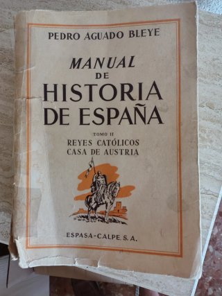Libro Historia de España. Espasa Calpe 1964