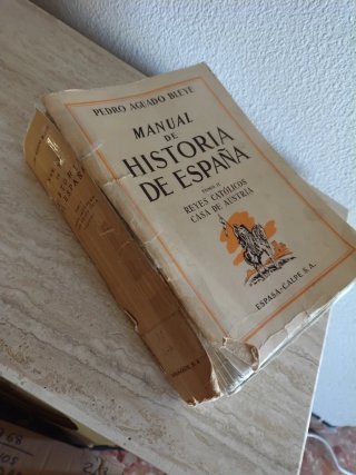 Libro Historia de España. Espasa Calpe 1964