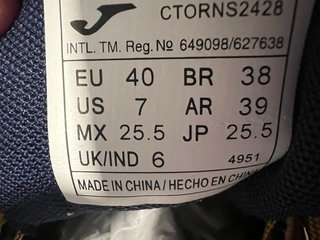 Zapatillas Joma Marrones y Azules