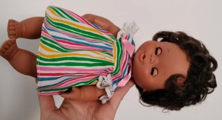 Muñeca Famosa Cuerina Años 70