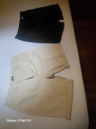 Pantalones cortos C&A negros y rosas y mas colores
