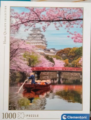 Puzzle Clementoni 1000 Piezas Castillo Japonés
