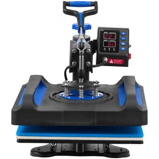 Máquina de Prensa Térmica, 15" x 15" Calentamiento Rápido, Impresora de Transferencia de Vinilo para Camisetas Digital de 360 Grados con Superficie Antiescaldante, Bolsa de Lona, Banner, Almohada,...