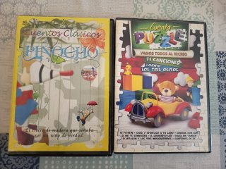 DVD Cuentos Clásicos y Cuenta Puzzle
