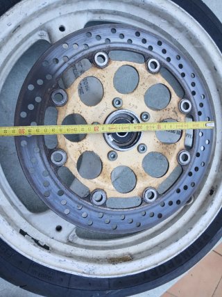 Llantas Supermotard XT600 2KF + Adaptadores
