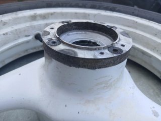 Llantas Supermotard XT600 2KF + Adaptadores