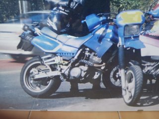 Llantas Supermotard XT600 2KF + Adaptadores