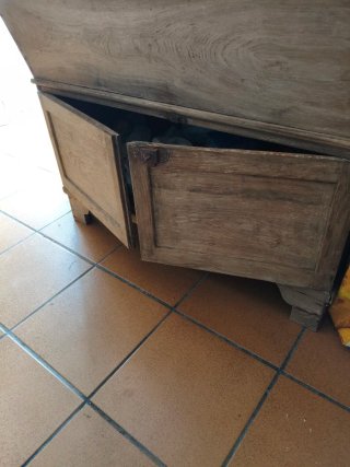 Masera antigua de madera