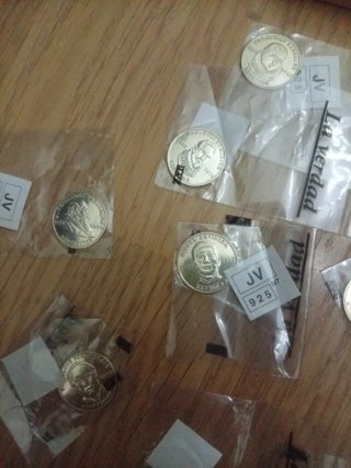 Colección monedas de plata