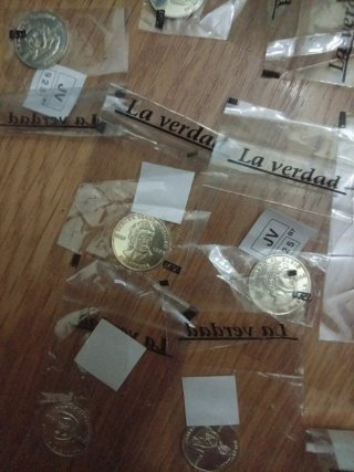 Colección monedas de plata