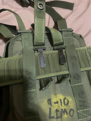 PLCE British Army OD old gen size large belt