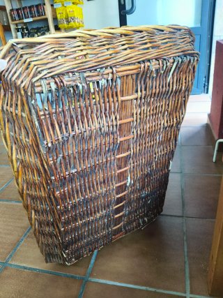 Cesta Mimbre Rectangular