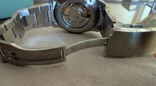 Brazalete Hamilton Murph 38mm Plata