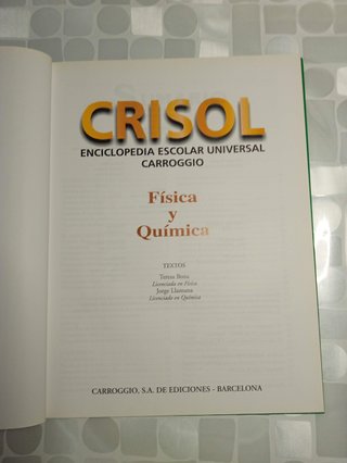 Enciclopedia Escolar Universal El Crisol