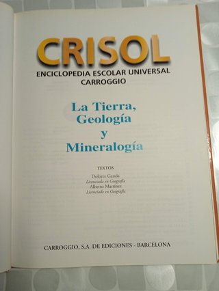Enciclopedia Escolar Universal El Crisol