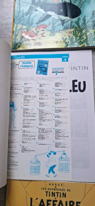 14 comics tintin en frances