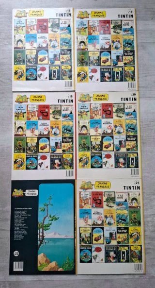 14 comics tintin en frances