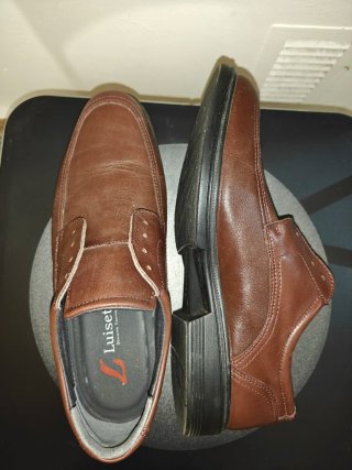 Zapatos de cuero Luisetti Marrones