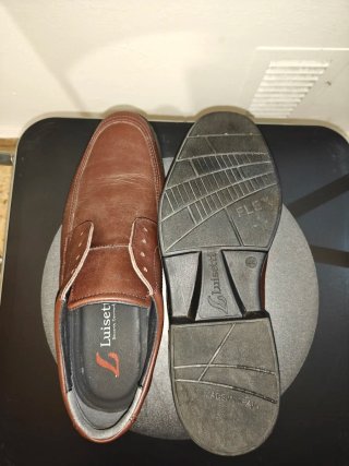 Zapatos de cuero Luisetti Marrones