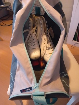 Patines Clásicos Blancos 4 Ruedas