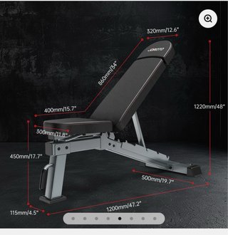 Banco Musculación Joroto MD80 Ajustable
