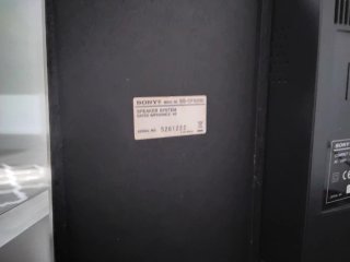Stereo Sony Lettore CD Nero/Argento