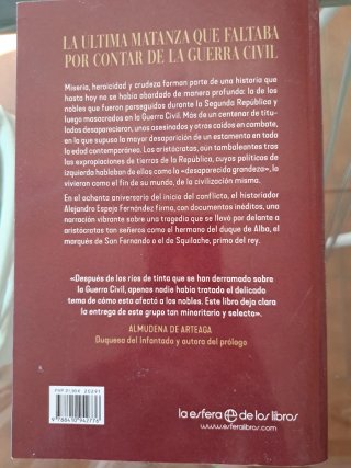 El holocausto de la aristocracia: Violencia y p...