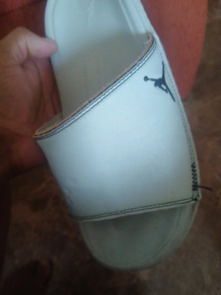 Chanclas Jordan Blancas