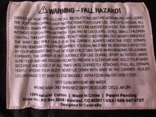 Mochila Portabebés Ergonómica Boba