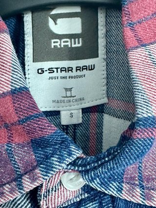 Camisa G-Star RAW a cuadros