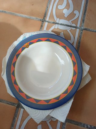 Conjunto 6 Platos Hondos FCB