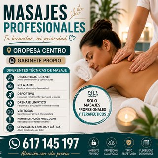 Masajes anti estrés