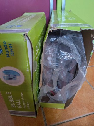 2 Palle da Shock Gonfiabili Mondo Diver Nuove