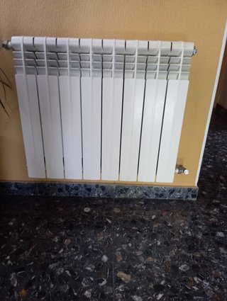 Radiadores de aluminio blancos