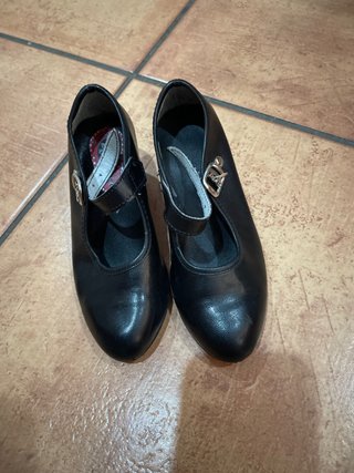 Zapatos Flamenco Niña Negros talla 29
