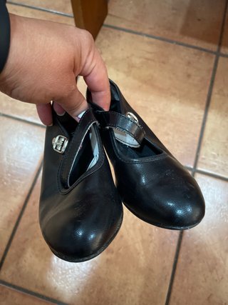 Zapatos Flamenco Niña Negros talla 29