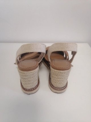 Sandalias cuña Parfois camel talla 37