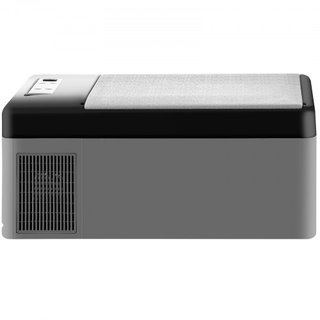 Congelatore portatile per auto, frigorifero portatile da 15 litri, congelatore da campeggio a doppia zona di stoccaggio, congelatore freddo da -4 ℉ ~ 50 ℉ 12 Volt, congelatore per auto e uso