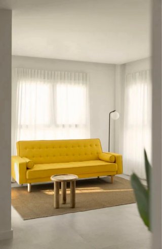 Sofá Cama Sklum Amarillo