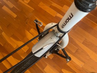 Bicicleta Plegable Moma Blanca
