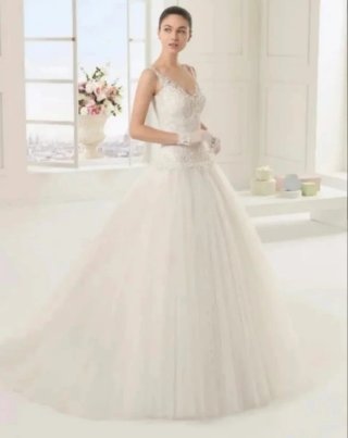 Vestido de Novia Rosa Clará