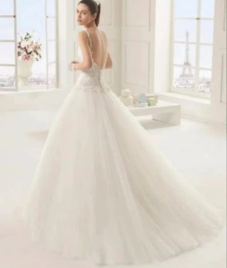 Vestido de Novia Rosa Clará