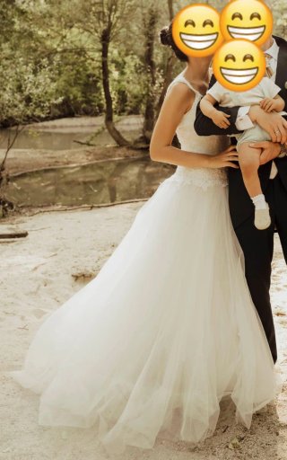 Vestido de Novia Rosa Clará